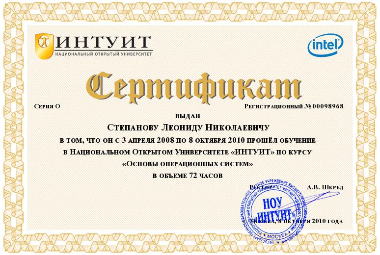 Основы операционных систем